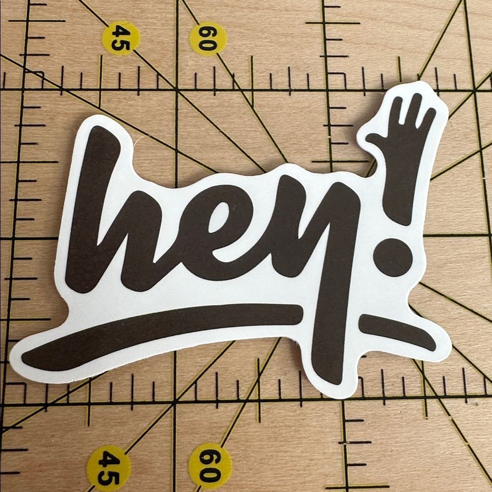 💜13/$13 +Bundle Sticker Sale | Hey Waterproof Sticker